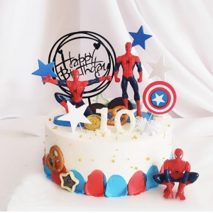 蜘蛛侠蛋糕-订蛋糕生日蛋糕预定同城蛋糕店配送
